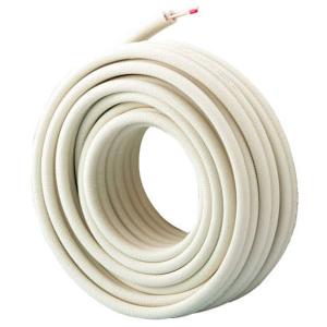 因幡電工 (送料無料) ペアコイル 2分3分 20m エアコン配管用被覆銅管