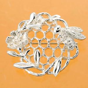 PRADA（プラダ） ブローチ 2IS061 QHH メンズ サフィアーノトリム付