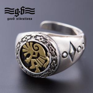 シルバー 925 リング 指輪 ココペリ ゴールド 馬蹄 ホースシュー