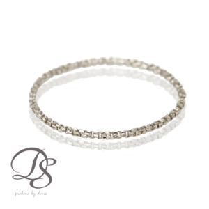 DEVAS 18金 リング k18 ピンキーリング k18リング チェーンリング