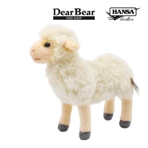 HANSA BH4773 ヒツジ 仔 ひつじ 羊 こども 子供 ぬいぐるみ リアル