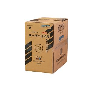 JAPPY LANケーブル Cat.5e TPCC5 0.5mm×4P 薄青 (300m) : 電材39 Yahoo