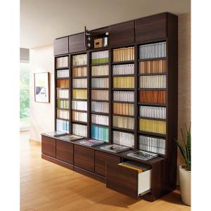 dinos（ディノス） Lumiere/ルミエル クリアブックシェルフ 幅82cm