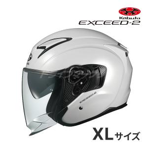 EXCEED OGK KABUTO EXCEED-2 CYBER パールホワイトブラック M(57-58cm