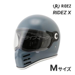 RIDEZ RIDEZ X グレー Lサイズ(59-60cm未満) フルフェイスヘルメット