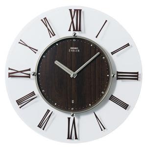 エンブレム 壁掛け時計 セイコー 電波 静音 電波時計 掛時計 クロック