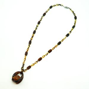 本鼈甲デザインネックレス : 江戸鼈甲屋 - 通販 - Yahoo!ショッピング