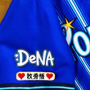 ☆送料無料☆横浜 DeNA ベイスターズ 松尾汐恩 毛筆 名前 応援 刺繍