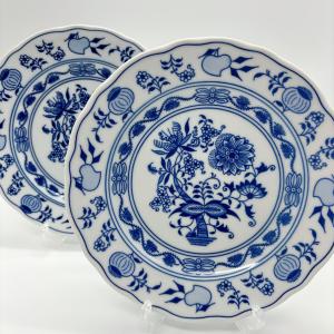 並行輸入品 カールスバード ブルーオニオン カレー皿 23cm オーバル