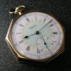 LONGINES（ロンジン） LONGINES銀ハンターケース 鍵巻きアンティーク