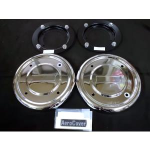 17スーパーグレート リア10穴用 エアロセンターカバー左右セットISO