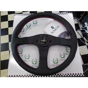 NARDI NARDI personal BLITZ Leather 35φ (350mm ブラックレザー
