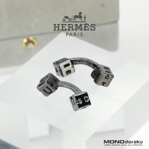 HERMES（エルメス） カフス カフリンクス ウッド シェーヌダンクル