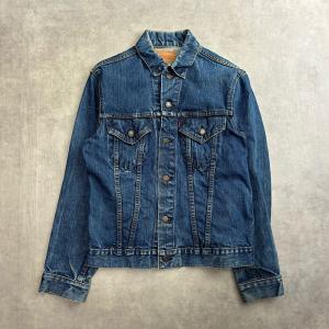 80's LEVI'S 70506-0216 Denim Trucker Jacket SIZE/40 Made in Canada