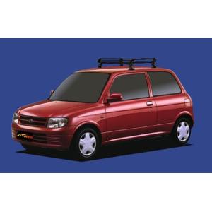 ☆TUFREQ ルーフキャリア ミラジーノ L700/L710 3ドア用/P+シリーズ