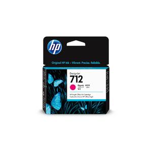 HP 712 712B 純正インク ブラック/カラー 4色セット 38/29mL 各1 計4個