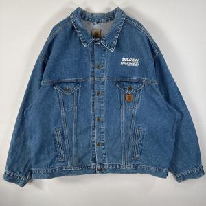 カーハート Carhartt 90s デニムトラッカージャケット ブランケット