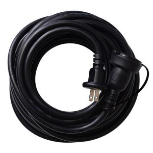 山善（YAMAZEN） 即日出荷 防雨型延長コード 10m 1口 15A ECW-S1510(BK