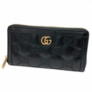 GUCCI（グッチ） 財布 ラウンドファスナー長財布 メンズ レッド 449347