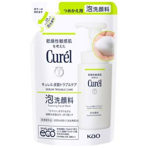 Curel 花王 キュレル 皮脂トラブルケア 泡洗顔料 つめかえ用 (130mL