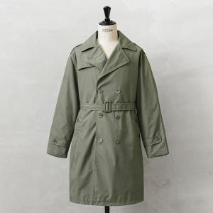 フランス軍 オフィサー トレンチコート カーキ デッドストック