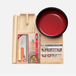 星野工業 爆買 そば道具 本格蕎麦打ち5点セット DVD付き くらし屋