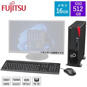 富士通（FUJITSU） デスクトップパソコン 新品 同様 windows11