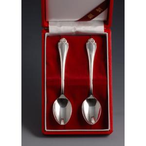 銀製カトラリー「鶴亀」スプーンセット : 銀食器・銀製器の老舗上田