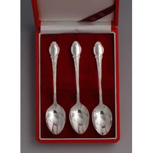 銀製カトラリー「鶴亀」スプーンセット : 銀食器・銀製器の老舗上田