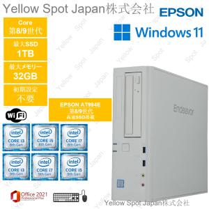 エプソン（EPSON） 【中古】パソコン 小型デスクトップPC Windows11