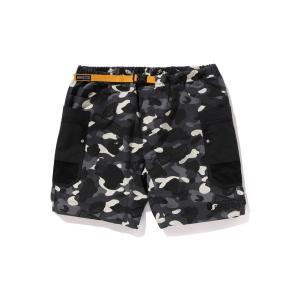 A BATHING APE（アベイシングエイプ） パンツ COLOR CAMO APE HEAD ONE
