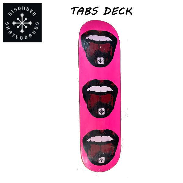 DISORDER ディスオーダーTABS DECK ナイジャヒューストン Nyjah Huston