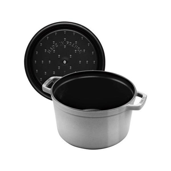 ストウブ staub グランドココット 24cm グレー 40502-291 日本正規品