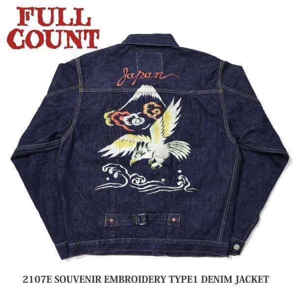 FULLCOUNT（フルカウント） 2107E SOUVENIR EMBROIDERY TYPE1 DENIM