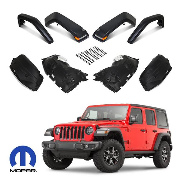 MOPAR純正 ハイトップフェンダーキット テクスチャーブラック 1台分