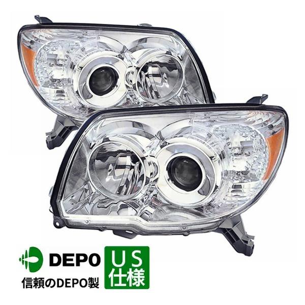 DEPO 正規品 ハロゲンヘッドランプ ヘッドライト 純正タイプ 左右