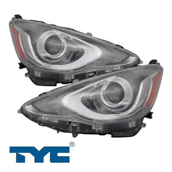 15-17y トヨタ アクア/プリウスC 10系 中期 US仕様 LEDヘッドランプ