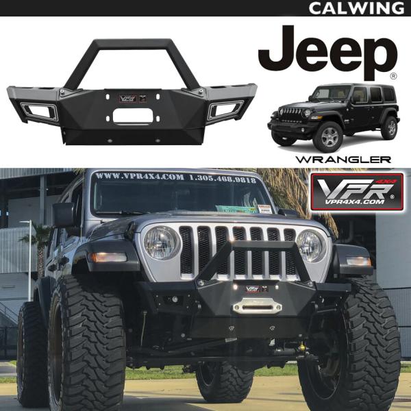 18y- ジープ ラングラー JL VPR フロントアイアンバンパー ラリー