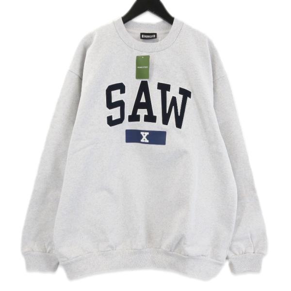 未使用 SAW × FREAK'S MOVIE フリークスストア スウェット X CREW