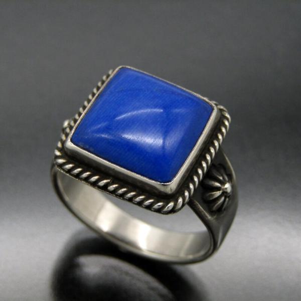 美品 Edison Sandy Smith ナバホ族 リング ラピスラズリ エディソン