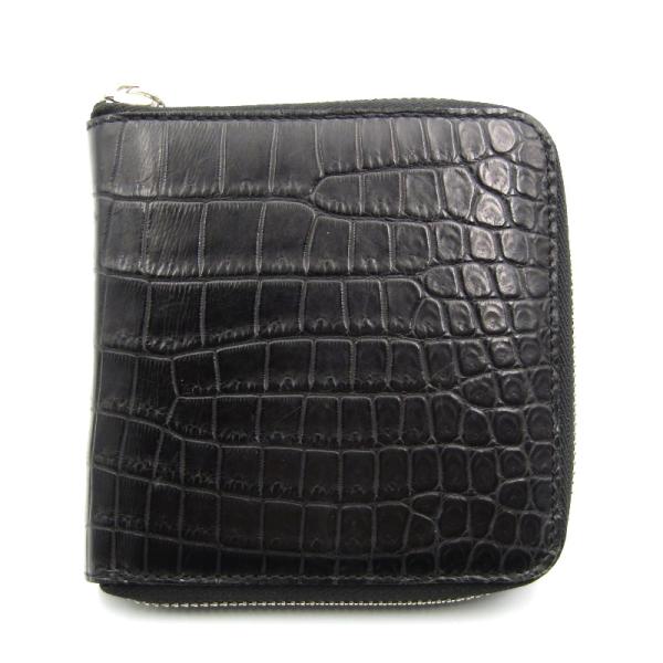 美品 7sense セブンセンス 二つ折り財布 ラウンドファスナー