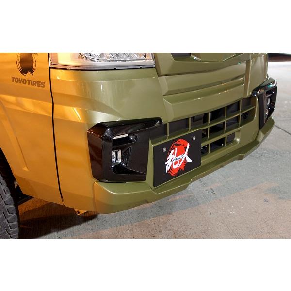 ハイゼット トラック/ジャンボ S500/510P 前期 フォグカバー（LED