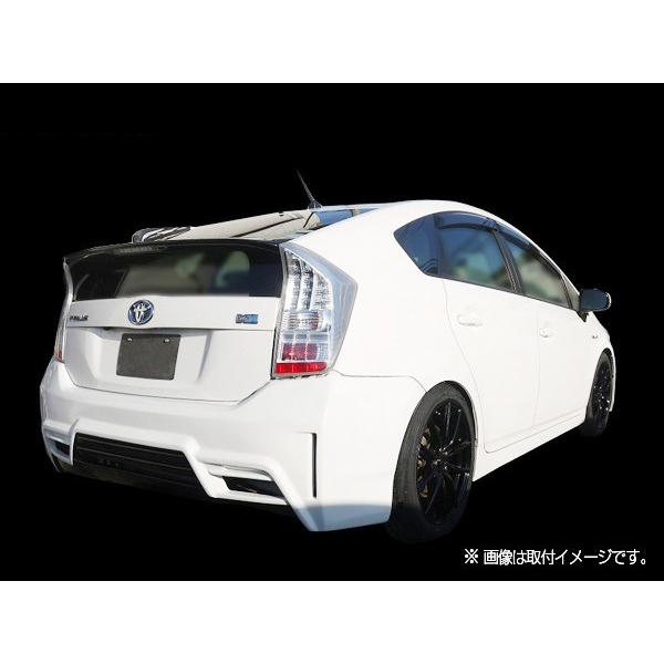 プリウス 30プリウス 30 ZVW30 リアバンパー エアロ FRP 未塗装 社外品