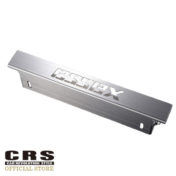 ESSEX（エセックス） □ナンバーステー ステンレス製 ESSEXロゴ 型抜き