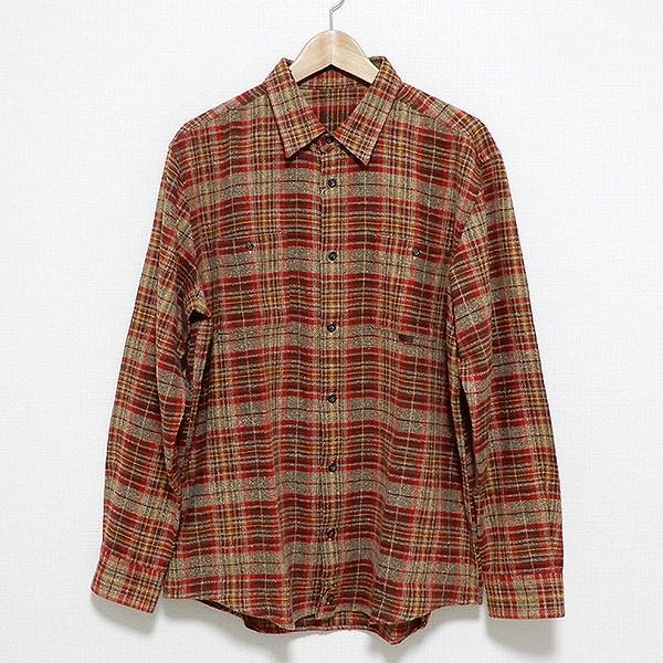 PAPAS（パパス） #wpc 長袖シャツ ネルシャツ チェック 大きいサイズ