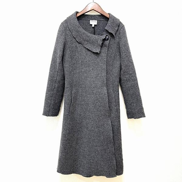 wnc アルマーニコレツィオーニ ARMANICOLLEZIONI コート 38 グレー