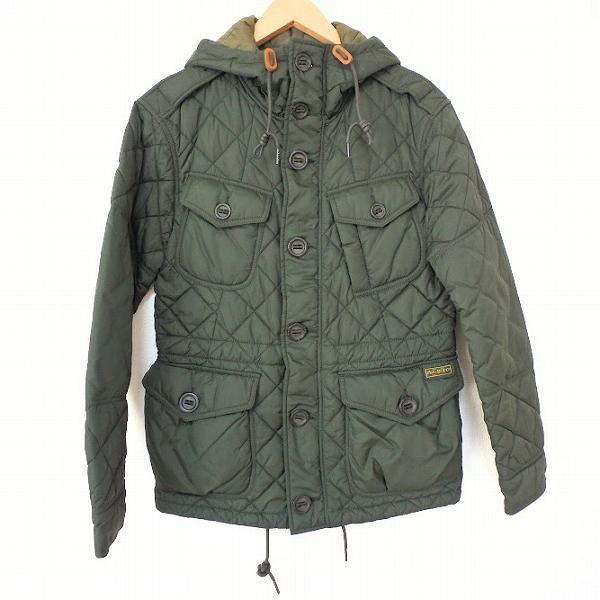 wnc ポロラルフローレン POLO RALPH LAUREN ジャケット XS 緑系 中綿