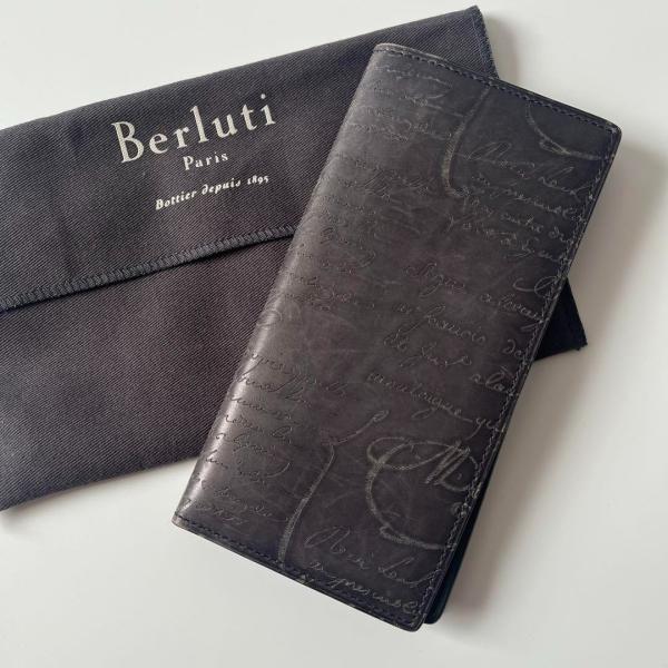 Berluti ベルルッティ サンタル スクリットレザー ジップロング