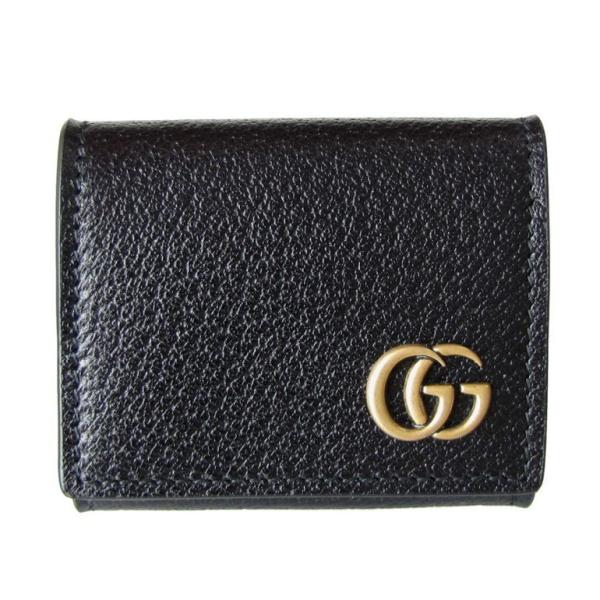 GUCCI（グッチ） コインケース 小銭入れ メンズ GGマーモント ブラック