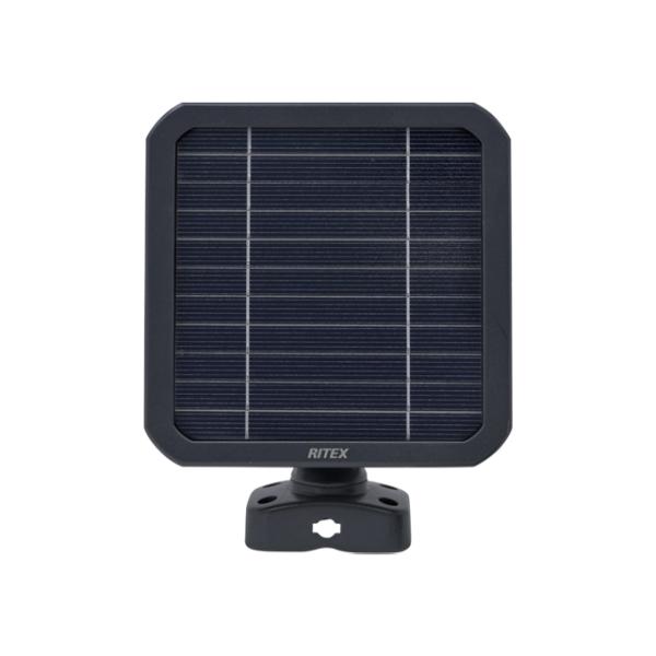 RITEX ムサシ RITEX 充電式カメラ用ソーラーパネル C-RC7200用 C